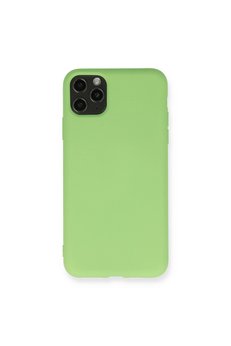 Evimdeyokyok Apple İphone 11 Pro Max Kılıf Nano İçi Kadife Silikon - Yeşil