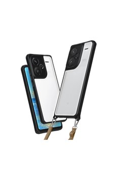 Evimdeyokyok Xiaomi Redmi Note 13 Pro Plus Kılıf Penta Silikon Kılıf - Siyah