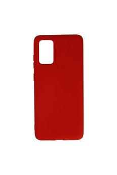 Evimdeyokyok Samsung Galaxy S20 Plus Kılıf Nano İçi Kadife Silikon - Kırmızı