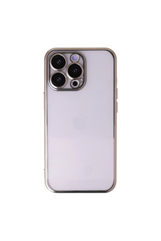 Evimdeyokyok Apple İphone 13 Pro Max Kılıf Razer Lensli Silikon - Gold
