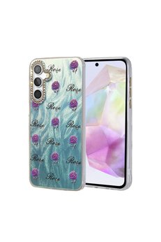 Evimdeyokyok Samsung Galaxy A35 5G Kılıf Blade Aynalı Desenli Kapak - Desen 9
