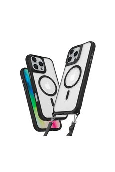 Evimdeyokyok Apple İphone 16 Pro Max Kılıf Enka Magsafe Silikon Kılıf - Siyah