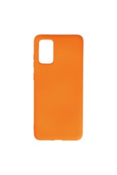 Evimdeyokyok Samsung Galaxy S20 Plus Kılıf Nano İçi Kadife Silikon - Turuncu