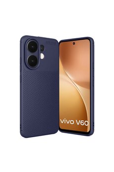 Evimdeyokyok Vivo V60 5G Auto Focus Karbon Kapak - Lacivert