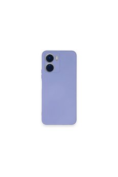 Evimdeyokyok Vivo Y16 Kılıf Nano İçi Kadife Silikon - Lila