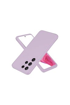 Evimdeyokyok Samsung Galaxy S25 Ultra Kılıf First Silikon - Lila