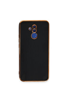 Evimdeyokyok Huawei Mate 20 Lite Kılıf Volet Silikon - Siyah