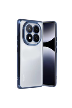 Evimdeyokyok Xiaomi Redmi Note 14 Pro Plus Kılıf Razer Lensli Silikon - Lacivert