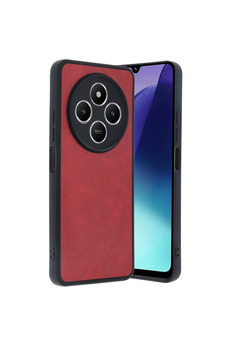 Evimdeyokyok Xiaomi Redmi 14C Kılıf Aras Deri Kapak - Kırmızı