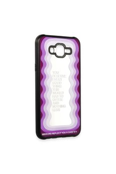 Evimdeyokyok Samsung Galaxy J7 Kılıf Mirror Desenli Kapak - Mirror - 5