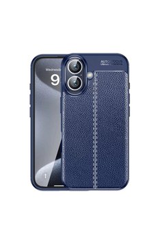 Evimdeyokyok Apple İphone 16 Kılıf Auto Focus Kapak - Lacivert