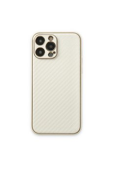Evimdeyokyok Apple İphone 13 Pro Kılıf Coco Karbon Silikon - Beyaz