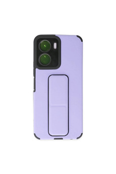 Evimdeyokyok Vivo Y16 Kılıf Mega Standlı Silikon - Lila