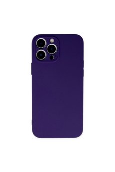 Evimdeyokyok Apple İphone 13 Pro Max Kılıf Nano İçi Kadife Silikon - Mor
