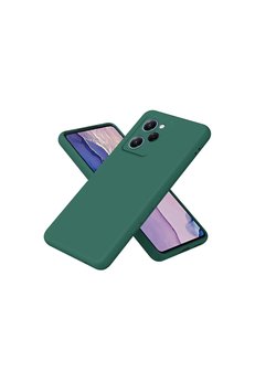 Evimdeyokyok Xiaomi Poco X5 Pro 5G Nano İçi Kadife Silikon - Koyu Yeşil