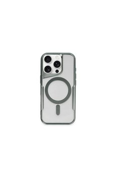 Evimdeyokyok Apple İphone 15 Pro Kılıf Boyi Magsafe Silikon Kapak - Yeşil