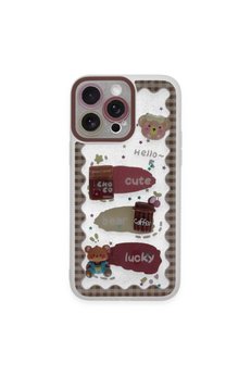 Evimdeyokyok Apple İphone 14 Pro Kılıf Sweet Desenli Silikon Kapak - Şeffaf