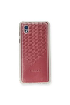 Evimdeyokyok Samsung Galaxy A01 Core Kılıf Miami Şeffaf Silikon - Şeffaf
