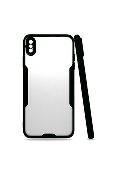 Evimdeyokyok Apple İphone Xs Max Kılıf Platin Silikon - Siyah