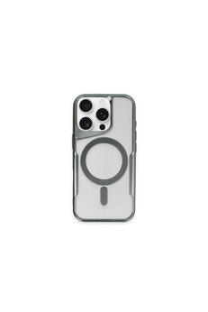 Evimdeyokyok Apple İphone 12 Kılıf Boyi Magsafe Silikon Kapak - Yeşil