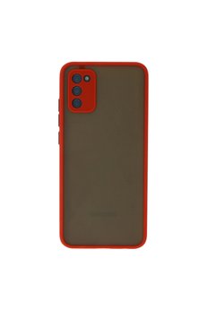 Evimdeyokyok Samsung Galaxy A03S Kılıf Montreal Silikon Kapak - Kırmızı