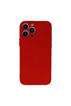 Evimdeyokyok Apple İphone 13 Pro Kılıf Nano İçi Kadife Silikon - Kırmızı