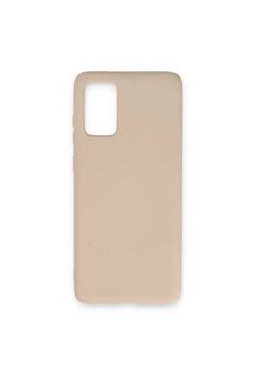 Evimdeyokyok Samsung Galaxy S20 Kılıf Nano İçi Kadife Silikon - Pudra