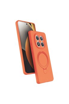 Evimdeyokyok Xiaomi Redmi Note 15 Pro 5G Regal Magsafe Standlı Kapak - Turuncu