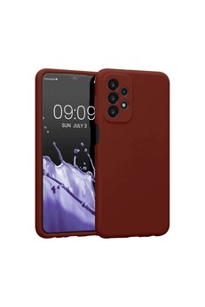 Evimdeyokyok Samsung Galaxy A23 4G Kılıf First Silikon - Bordo
