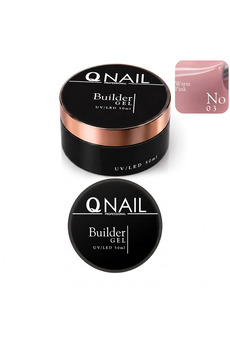 QNAİL PROFESSİONAL Builder Gel 50 ml Protez Tırnak Jeli UV LED Uzatma Güçlendirme Profesyonel Jel NO:03