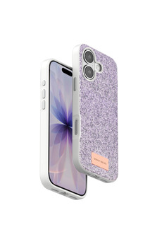 Evimdeyokyok Onegif Apple İphone 17 Bright Simli Kapak - Lila
