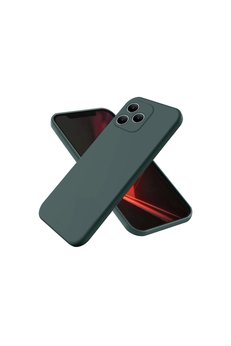 Evimdeyokyok Realme Note 50 4G Kılıf First Silikon - Koyu Yeşil