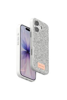Evimdeyokyok Onegif Apple İphone 17 Bright Simli Kapak - Beyaz