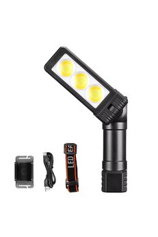 Evimdeyokyok Şarjlı Mıknatıslı Çalışma Lambası | Kafa Işığı &Amp Led Aydınlatma Wt-706