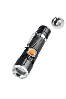 Evimdeyokyok P50 Led Çok Amaçlı Fener Mıknatıs Destekli Şarjlı Güçlü Aydınlatma Wt-622