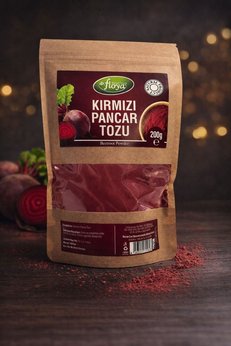 Aleyna Baharat Dr.floya Pancar Tozu 200 Gr Kırmızı Pancar Kökü Tozu-Doğal Sebze Tozu