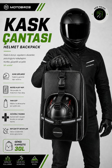 Motobros Motosiklet Sırt Çantası Motorcu Çantası
