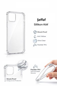 Hereveoyuncak Samsung Galaxy A05S Uyumlu Şeffaf Silikonn Telefon Kıllıfı Esnek Darbe Koruyucu (Nl)