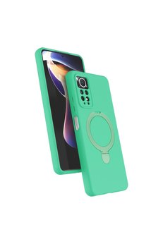 Evimdeyokyok Xiaomi Redmi Note 12 Pro 4G Regal Magsafe Standlı Kapak - Yeşil