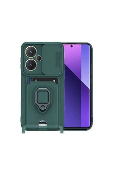 Ethab Ticaret Glb-Stl41414 Samsung Galaxy A03S Kılıf Sofya Yüzüklü Silikon Kapak - Lacivert