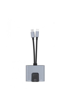 Evimdeyokyok Zr815 Lightning Type-C 3 İn 1 Ethernet Çevirici Aux