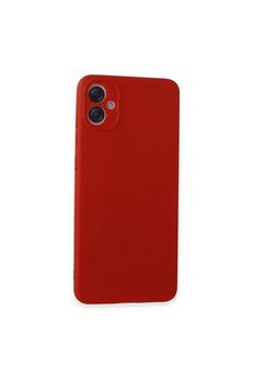 Ethab Ticaret Glb-Stl41414 Samsung Galaxy A05 Kılıf First Silikon - Kırmızı