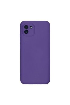 Ethab Ticaret Glb-Stl41414 Samsung Galaxy A03 Kılıf Nano İçi Kadife Silikon - Mor