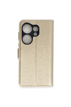 Evimdeyokyok Tecno Camon 20 Prime Trend S Plus Kapaklı Kılıf - Gold