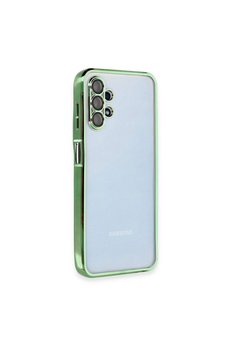 Ethab Ticaret Glb-Stl41414 Samsung Galaxy A13 4G Kılıf Razer Lensli Silikon - Yeşil
