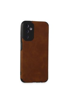 Ethab Ticaret Glb-Stl41414 Samsung Galaxy M14 5G Kılıf Loop Deri Silikon - Kahverengi