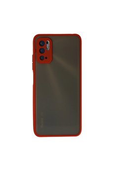 Evimdeyokyok Xiaomi Redmi Note 10 5G Kılıf Montreal Silikon Kapak - Kırmızı