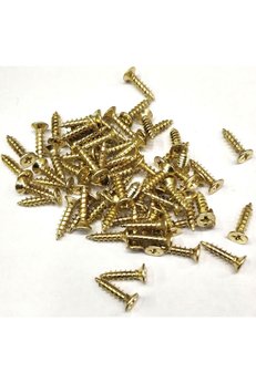 Evimdeyokyok Sarı 1000 Adet Klips Vidası 2,3X9,5 Mm Yhb, İthal - Konik Başlı Kutu Ayak, Askı, Mini Vida