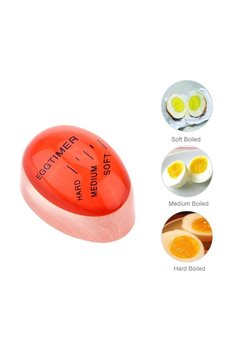 Flaizhen Renk Değiştiren Yumurta Zamanlayıcı Yumurta Haşlama Derecesi Dublör Yumurta Pişirme Aleti Egg Timer