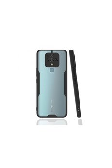Evimdeyokyok Tecno Camon 16 Kılıf Platin Silikon - Siyah